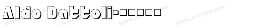 Aldo Dattoli字体转换